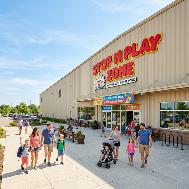 Outside Stop N Play Zone